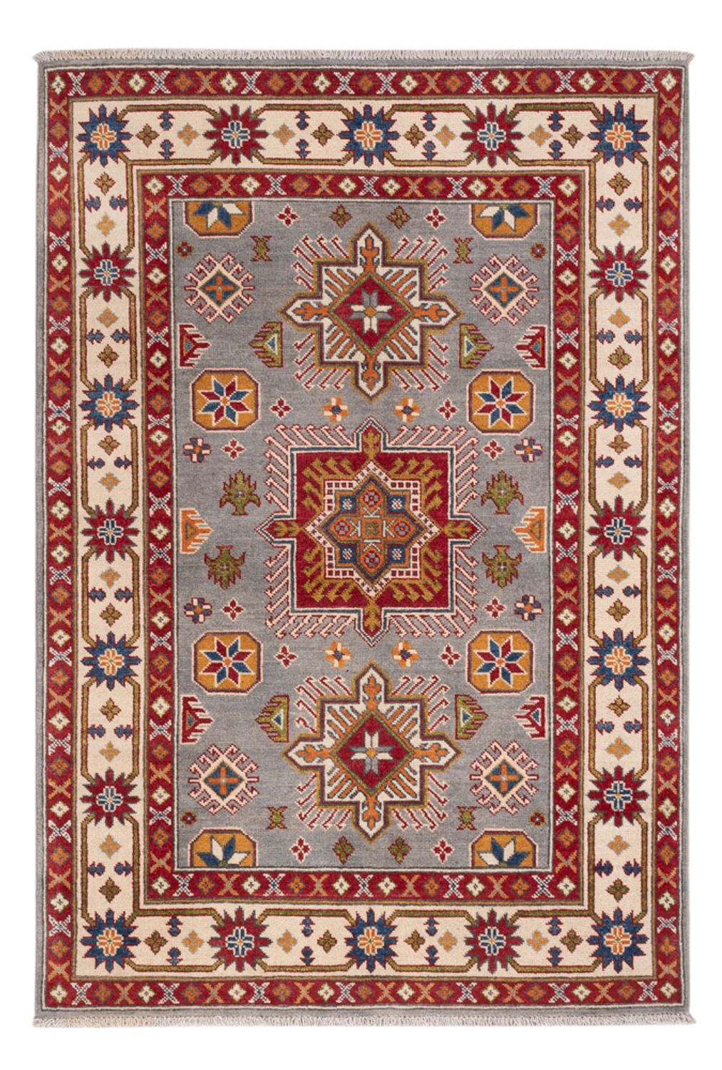 Tappeto Ziegler - Kazak - 181 x 122 cm - blu chiaro