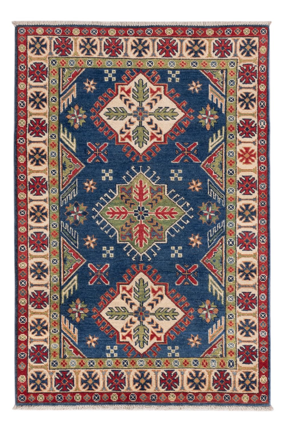 Tappeto Ziegler - Kazak - 152 x 98 cm - blu