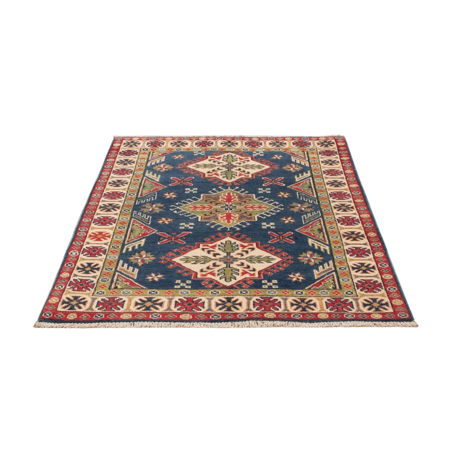 Tappeto Ziegler - Kazak - 152 x 98 cm - blu