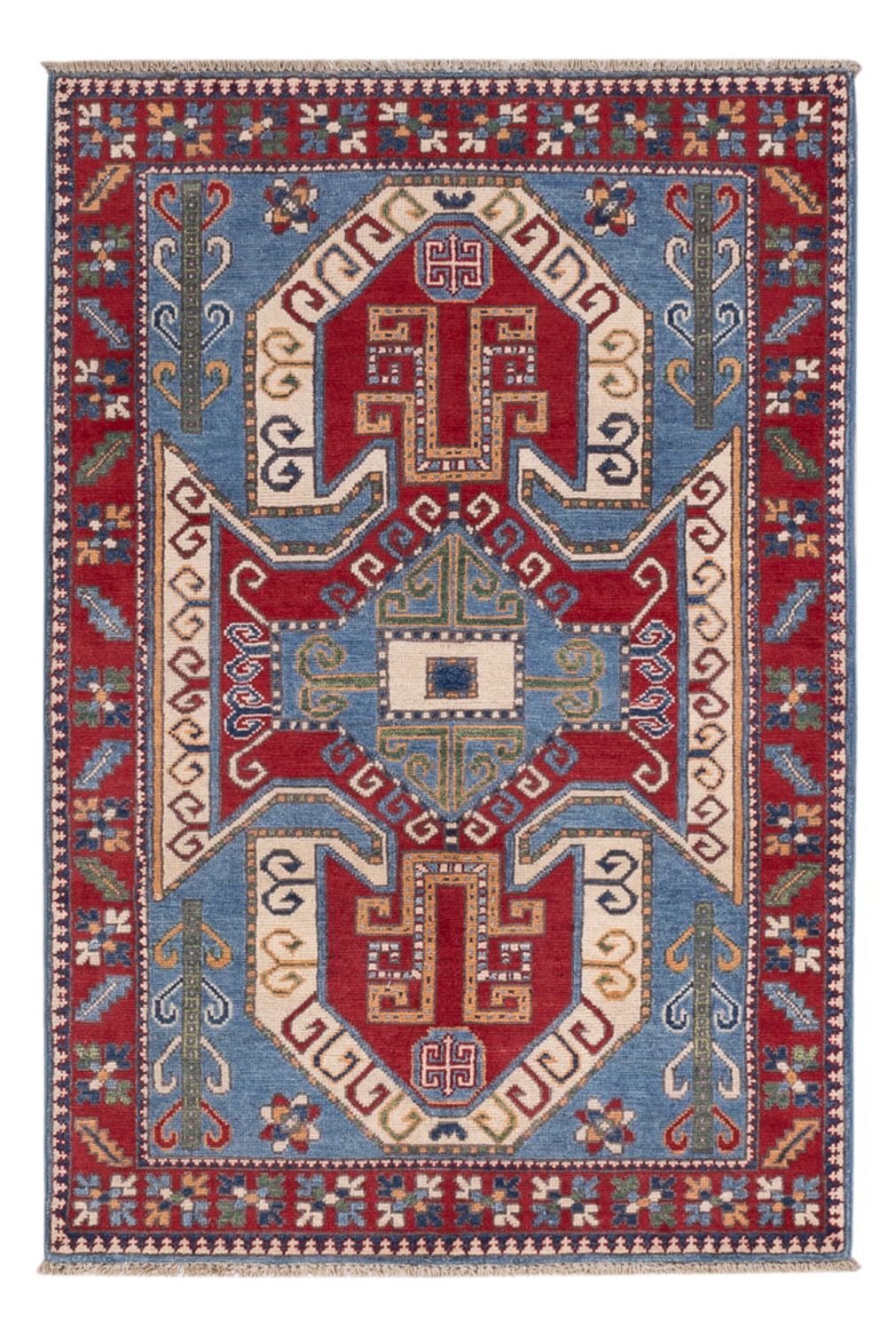 Tappeto Ziegler - Kazak - 150 x 100 cm - multicolore