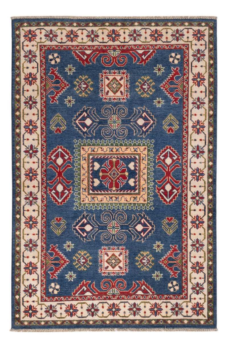Tappeto Ziegler - Kazak - 188 x 122 cm - blu
