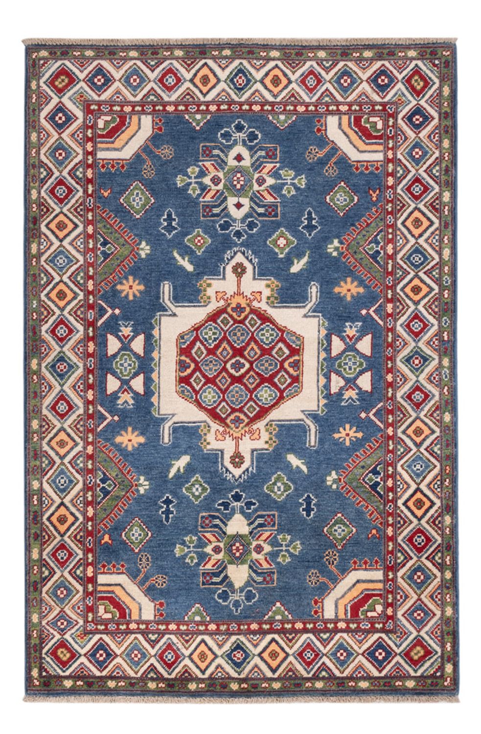 Tappeto Ziegler - Kazak - 182 x 120 cm - blu