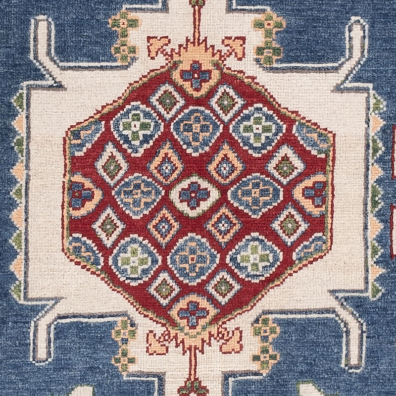 Tappeto Ziegler - Kazak - 182 x 120 cm - blu