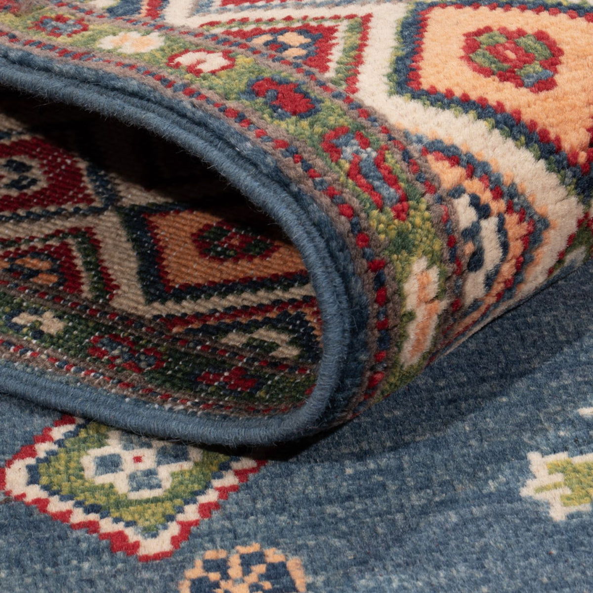 Tappeto Ziegler - Kazak - 182 x 120 cm - blu