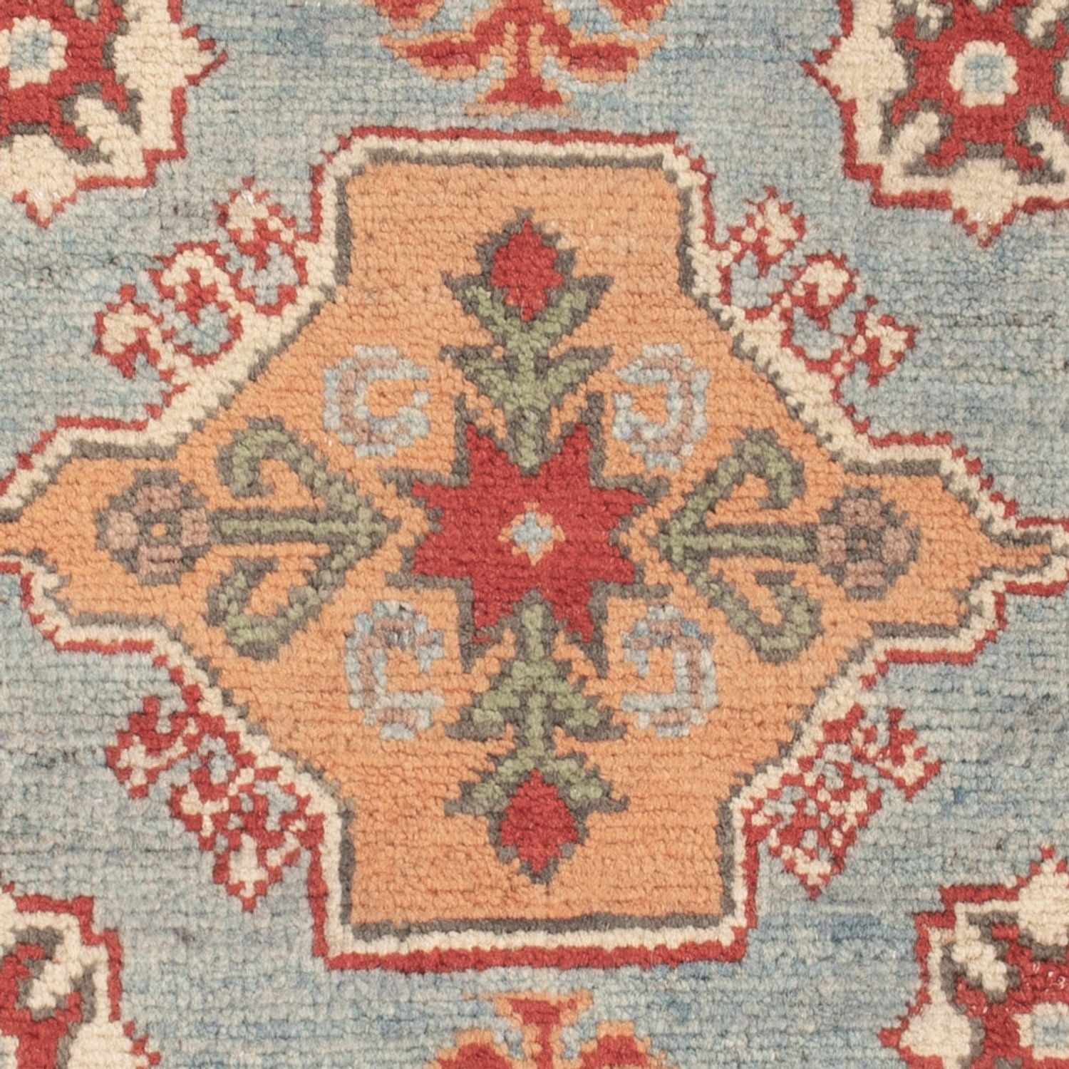 Tappeto Ziegler - Kazak - 86 x 62 cm - blu chiaro