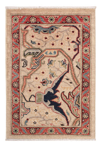 Tappeto Ziegler - Kazak - 89 x 60 cm - beige scuro