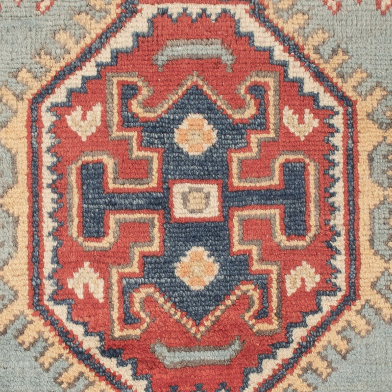 Tappeto Ziegler - Kazak - 87 x 58 cm - blu chiaro