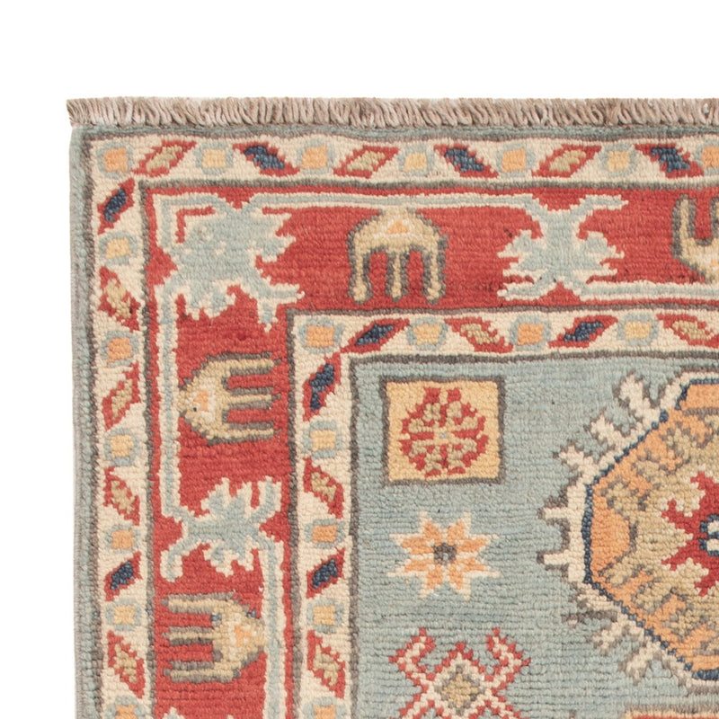 Tappeto Ziegler - Kazak - 87 x 58 cm - blu chiaro