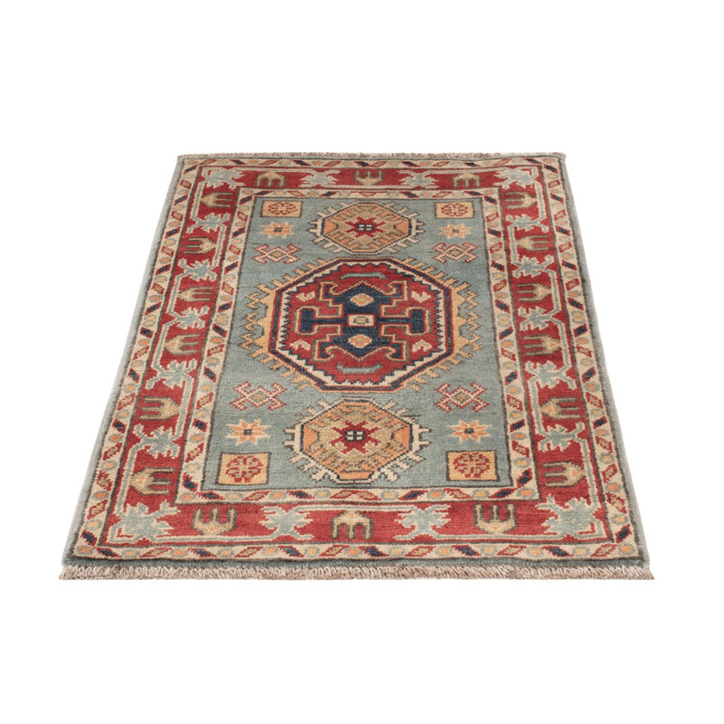 Tappeto Ziegler - Kazak - 87 x 58 cm - blu chiaro