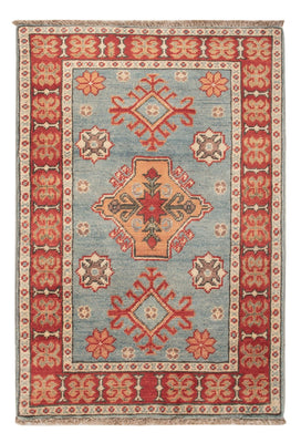 Tappeto Ziegler - Kazak - 88 x 59 cm - blu chiaro