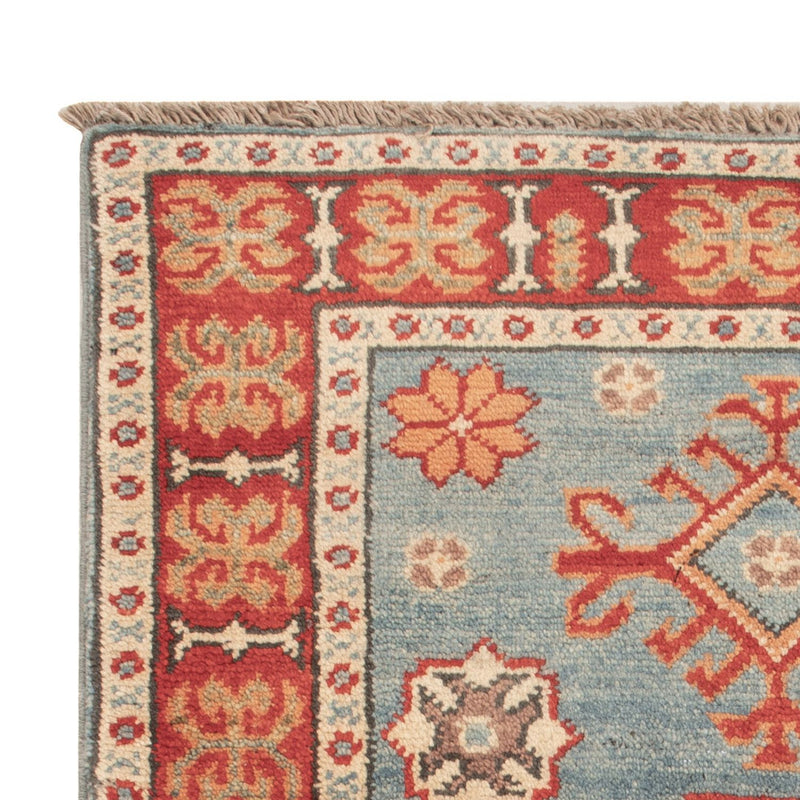 Tappeto Ziegler - Kazak - 88 x 59 cm - blu chiaro