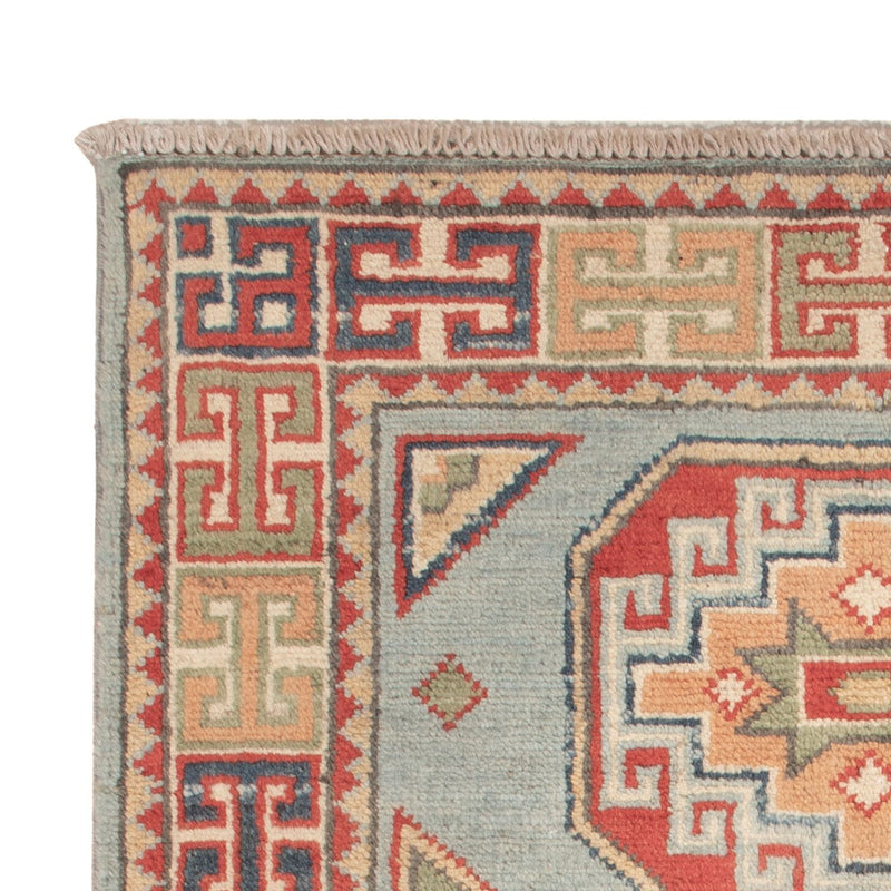 Tappeto Ziegler - Kazak - 91 x 62 cm - blu chiaro