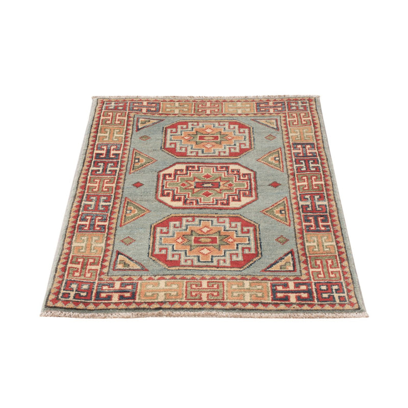 Tappeto Ziegler - Kazak - 91 x 62 cm - blu chiaro