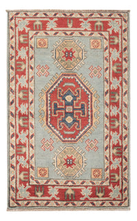 Tappeto Ziegler - Kazak - 96 x 60 cm - blu chiaro