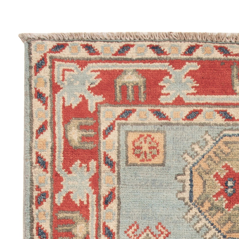 Tappeto Ziegler - Kazak - 96 x 60 cm - blu chiaro