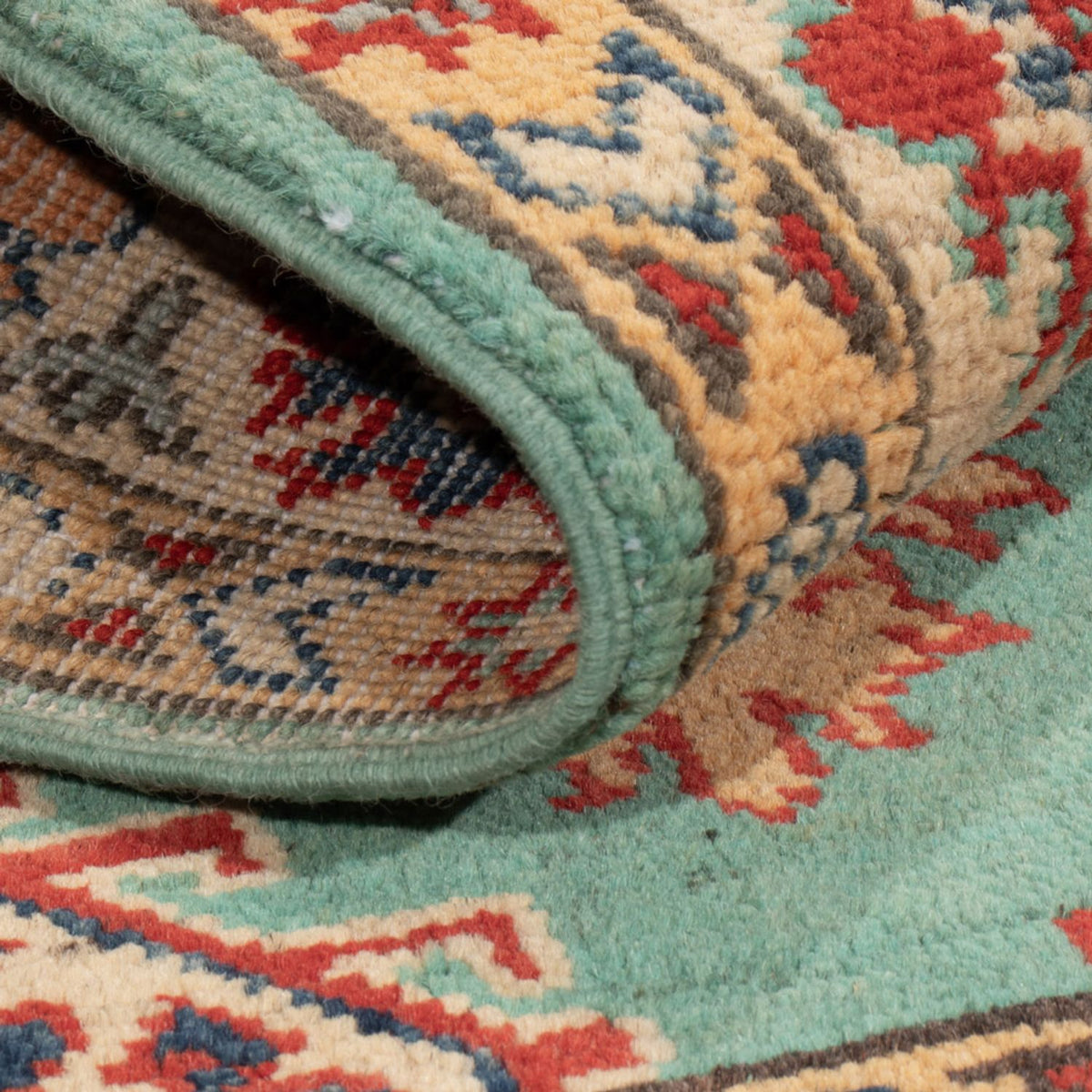 Tappeto Ziegler - Kazak - 150 x 91 cm - blu chiaro