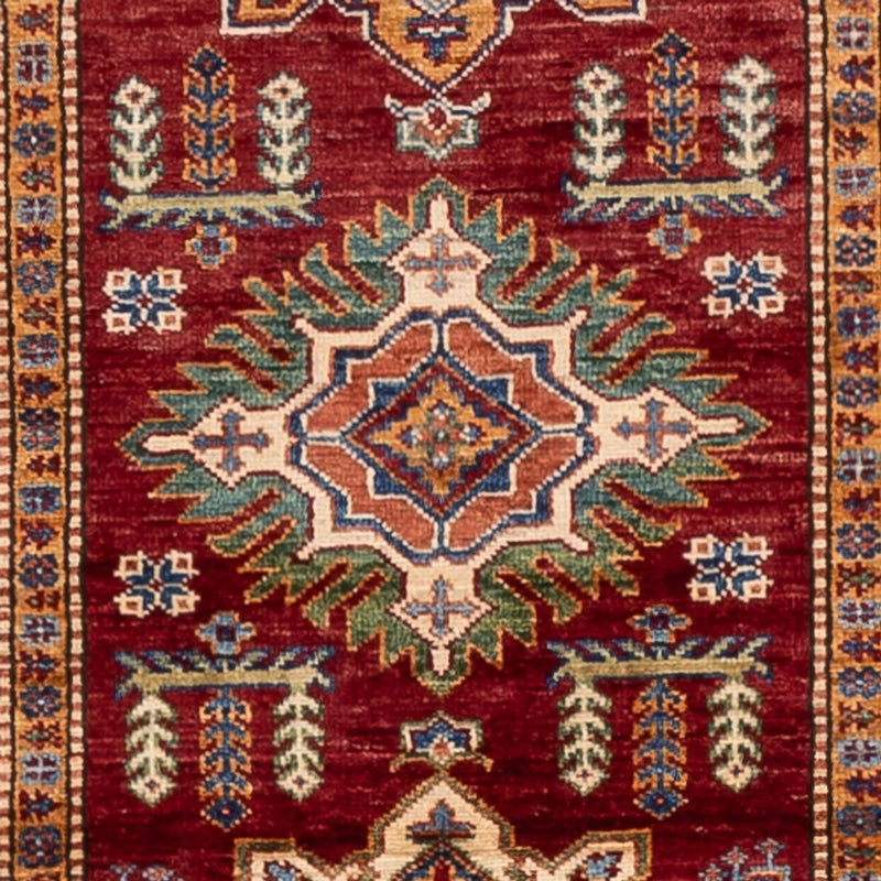 Tappeto corsia Tappeto Ziegler - Kazak - 396 x 84 cm - rosso