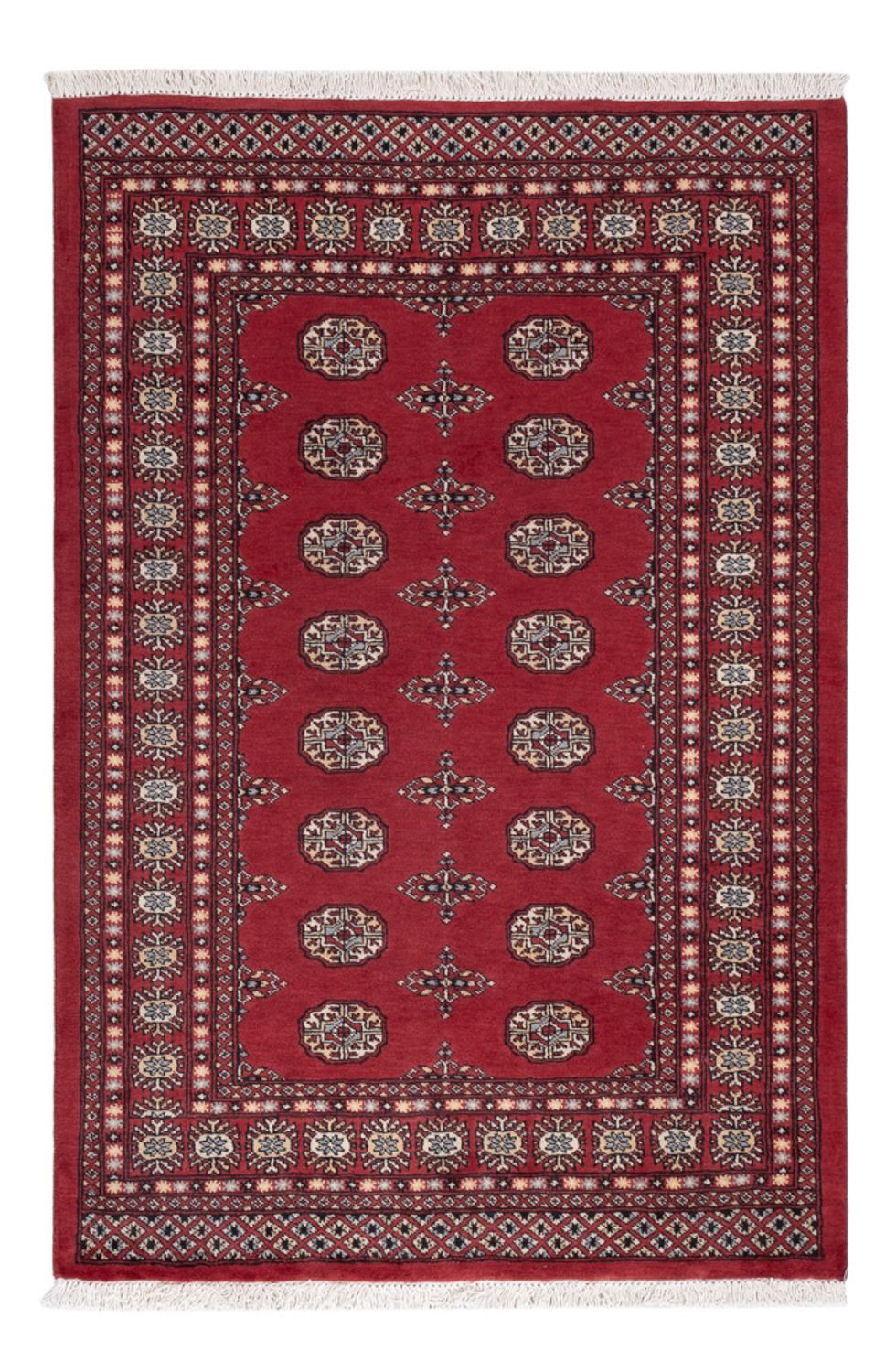 Pakistan Teppich - 183 x 124 cm - rot