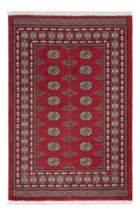 Pakistan Teppich - 183 x 124 cm - rot