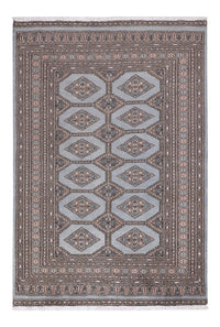 Tappeto Pakistani - 181 x 124 cm - blu chiaro