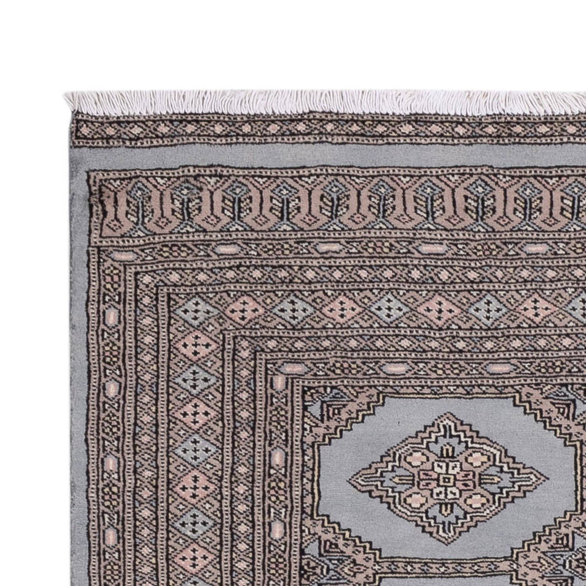 Tappeto Pakistani - 181 x 124 cm - blu chiaro