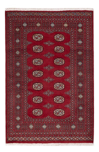 Tappeto Pakistani - 182 x 124 cm - rosso
