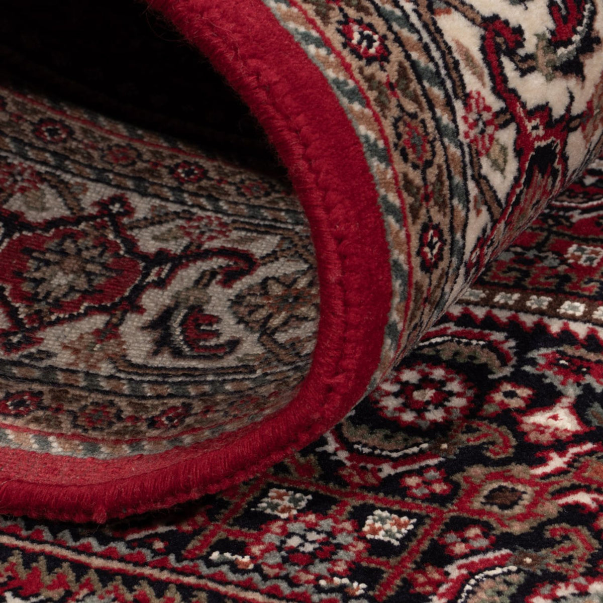 Tappeto orientale - Bidjar - Indo - 183 x 127 cm - beige scuro