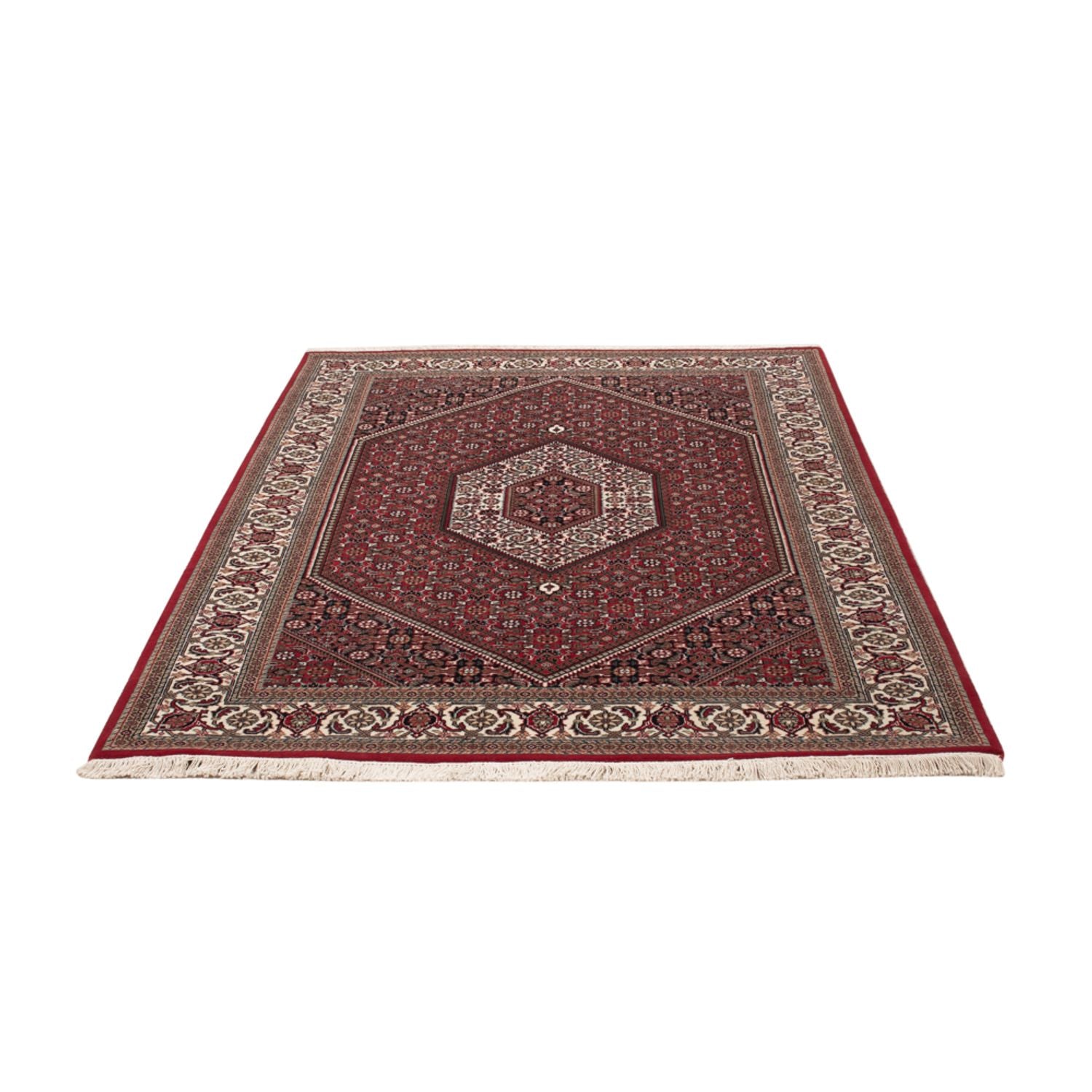 Tappeto orientale - Bidjar - Indo - 183 x 127 cm - beige scuro