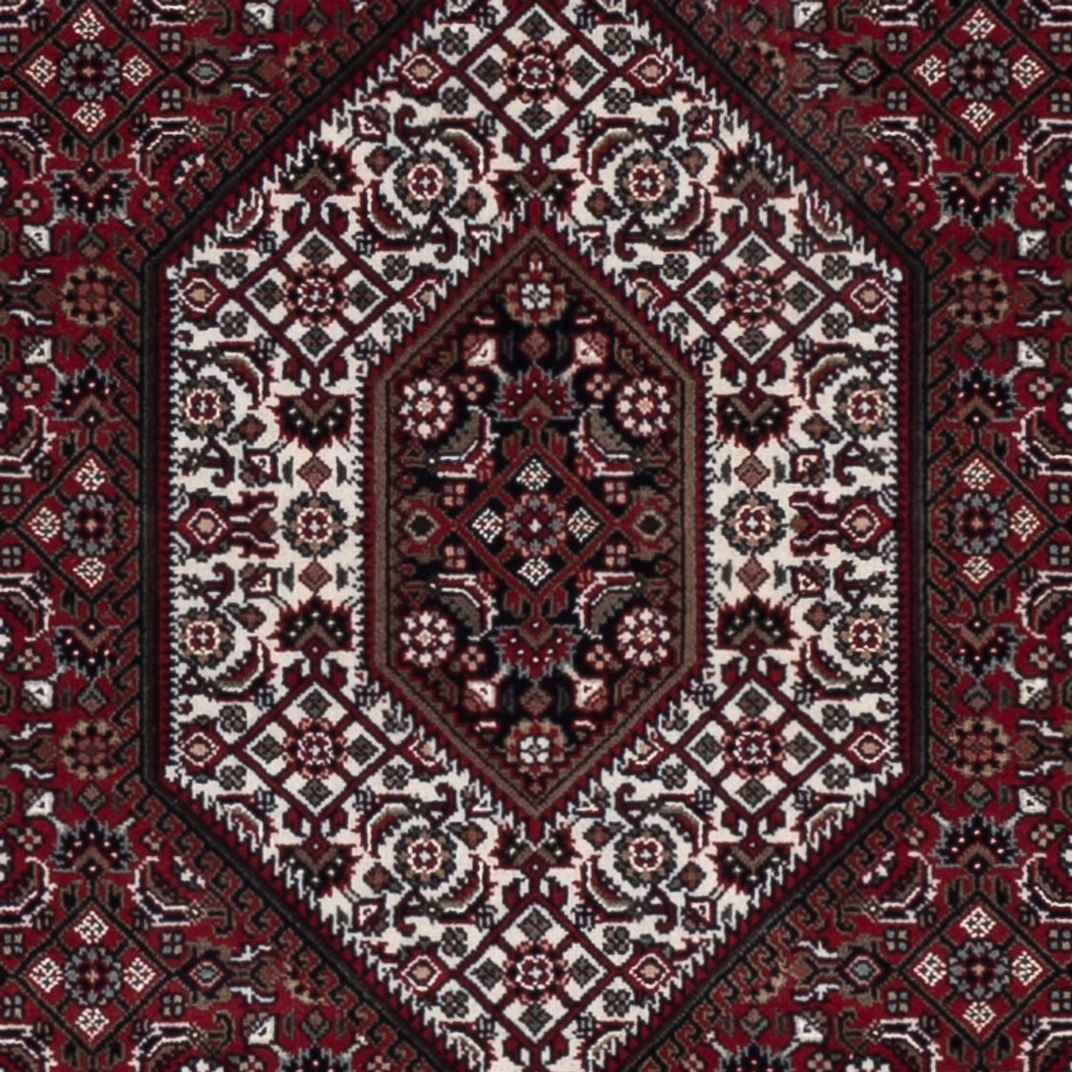 Tappeto orientale - Bidjar - Indo - 182 x 122 cm - beige scuro