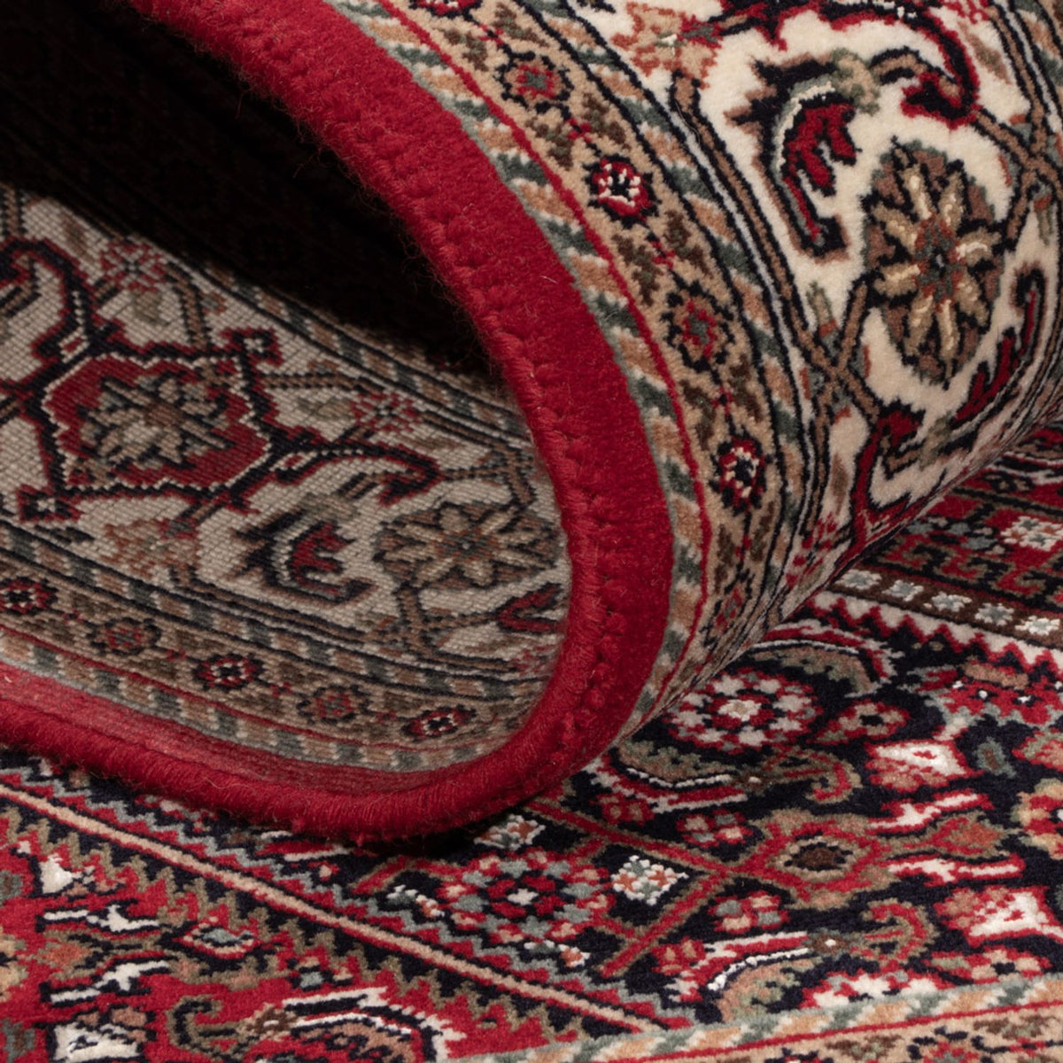 Tappeto orientale - Bidjar - Indo - 182 x 122 cm - beige scuro