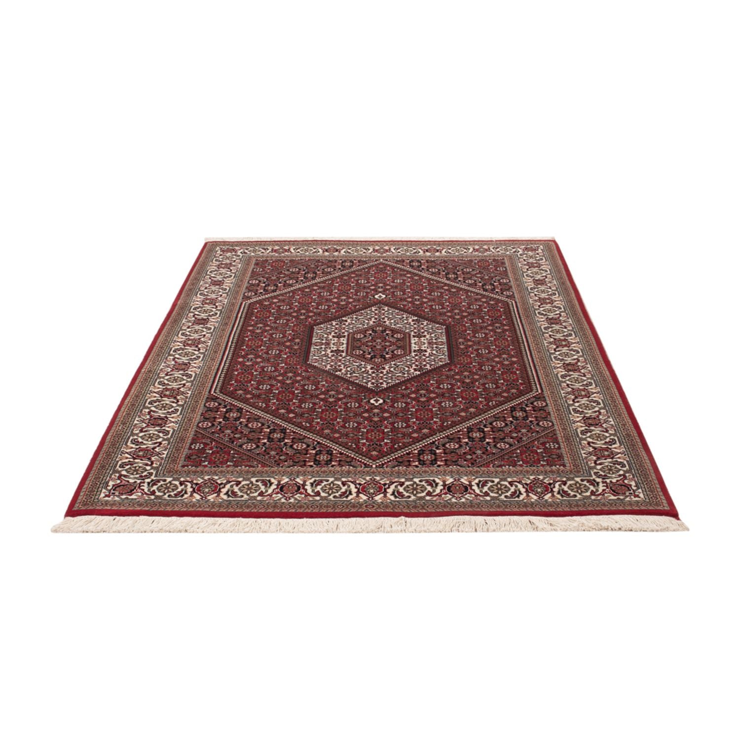 Tappeto orientale - Bidjar - Indo - 182 x 122 cm - beige scuro