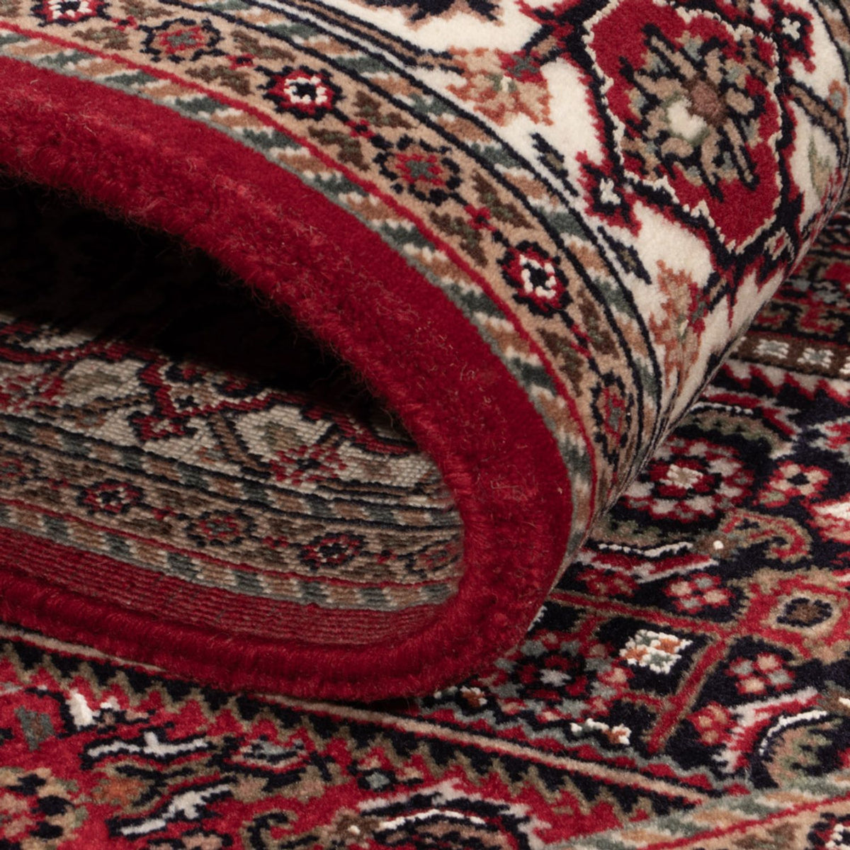 Tappeto orientale - Bidjar - Indo - 184 x 122 cm - beige scuro