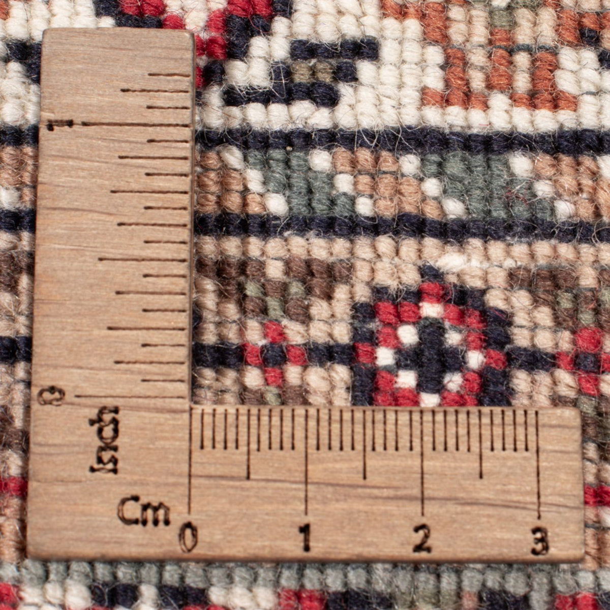 Tappeto orientale - Bidjar - Indo - 184 x 122 cm - beige scuro