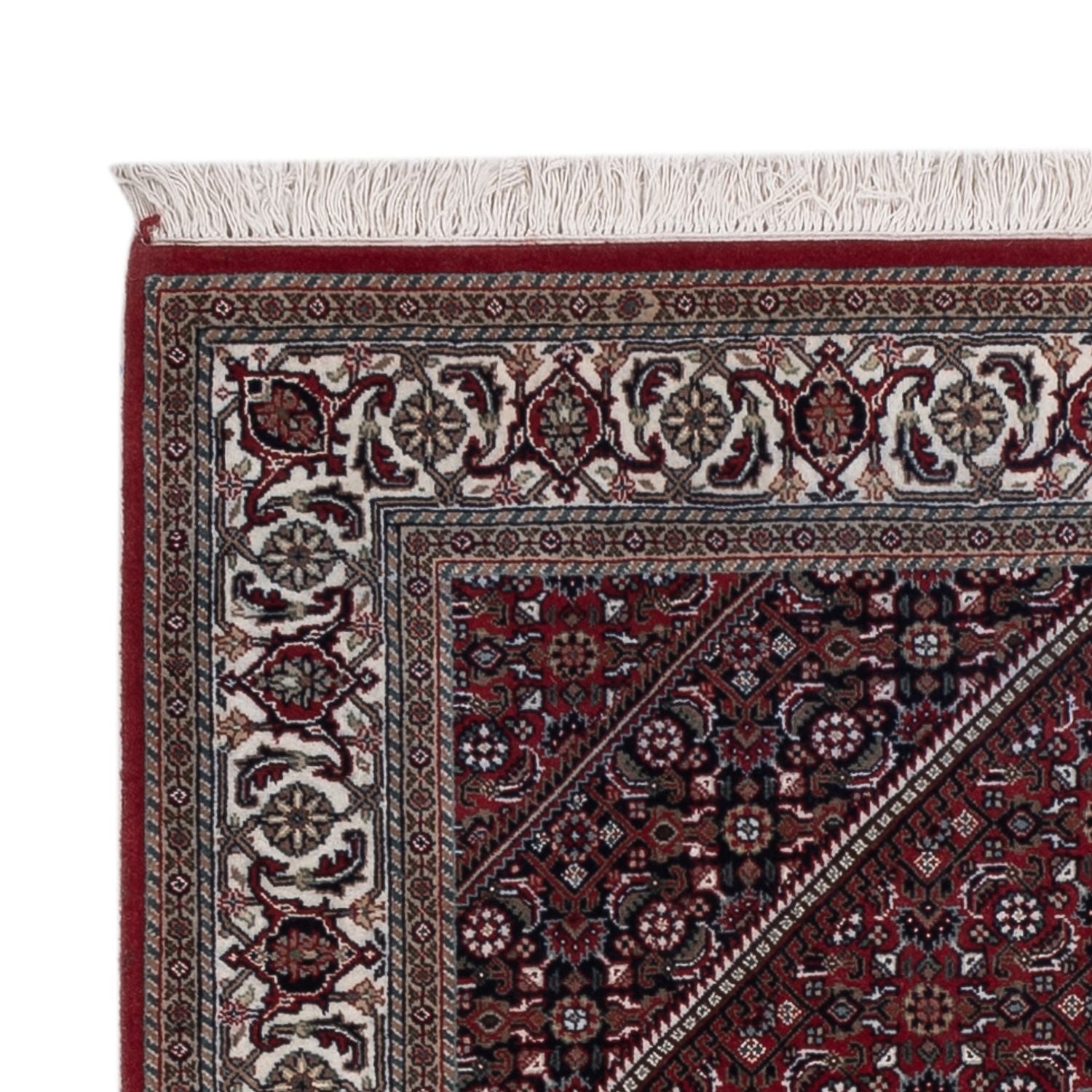 Tappeto orientale - Bidjar - Indo - 184 x 121 cm - beige scuro