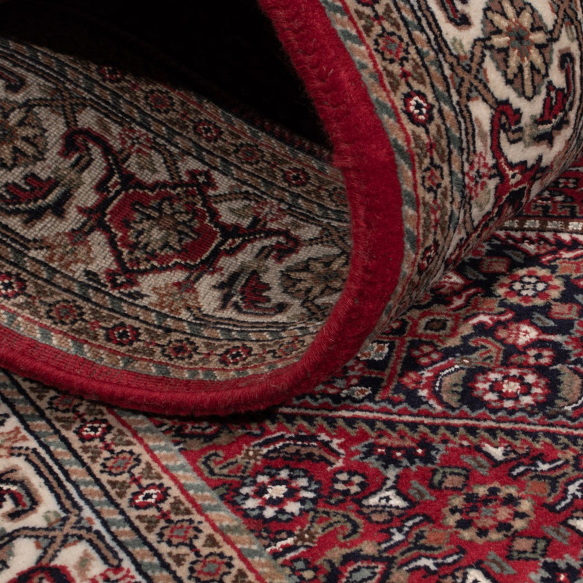 Tappeto orientale - Bidjar - Indo - 184 x 121 cm - beige scuro