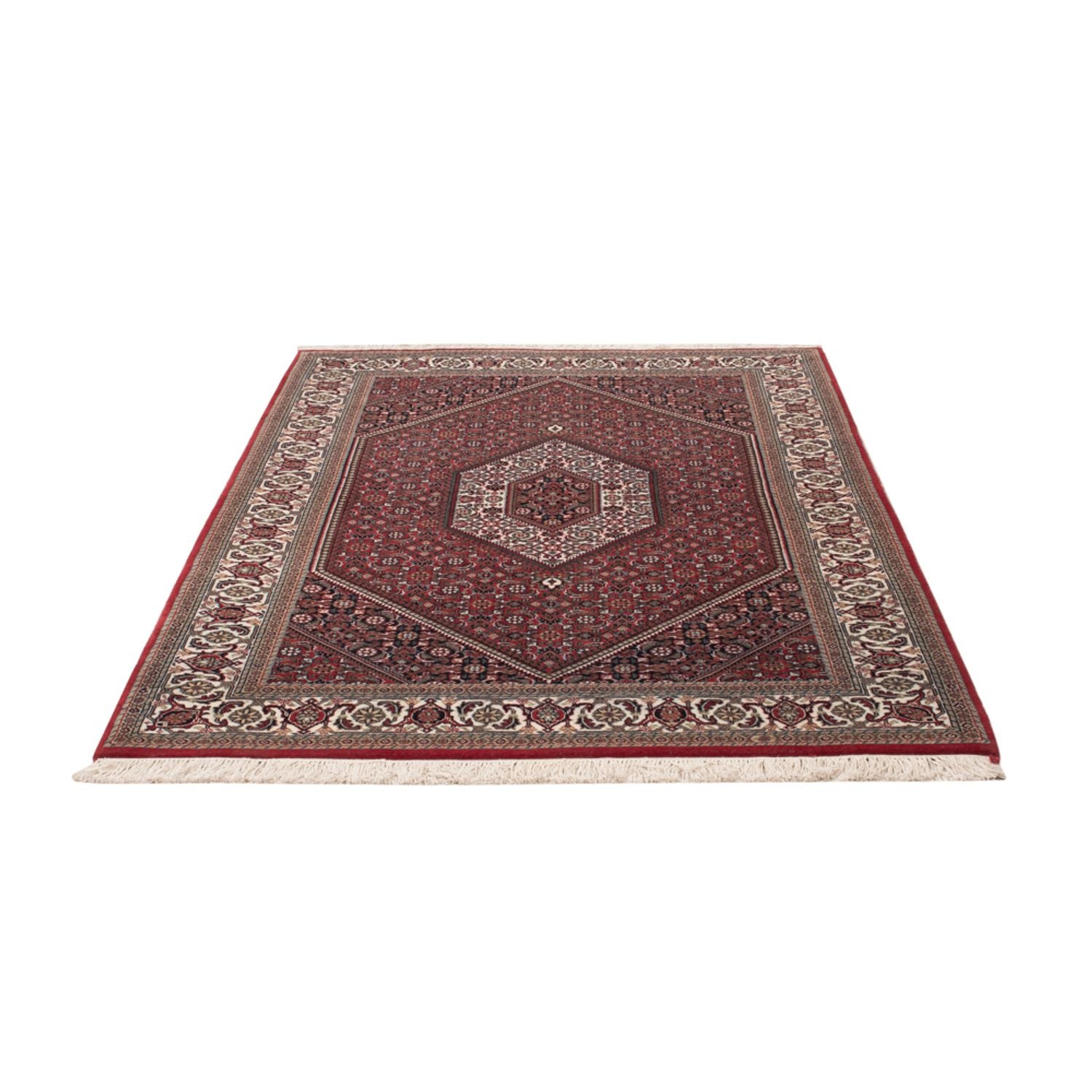 Tappeto orientale - Bidjar - Indo - 184 x 121 cm - beige scuro