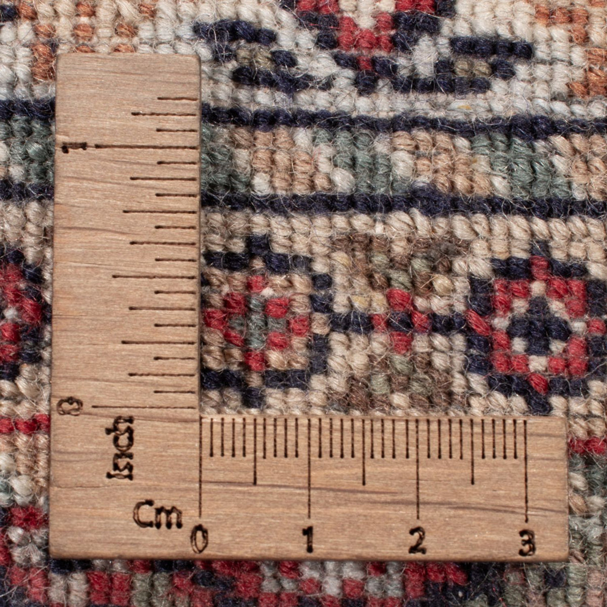 Tappeto orientale - Bidjar - Indo - 184 x 121 cm - beige scuro