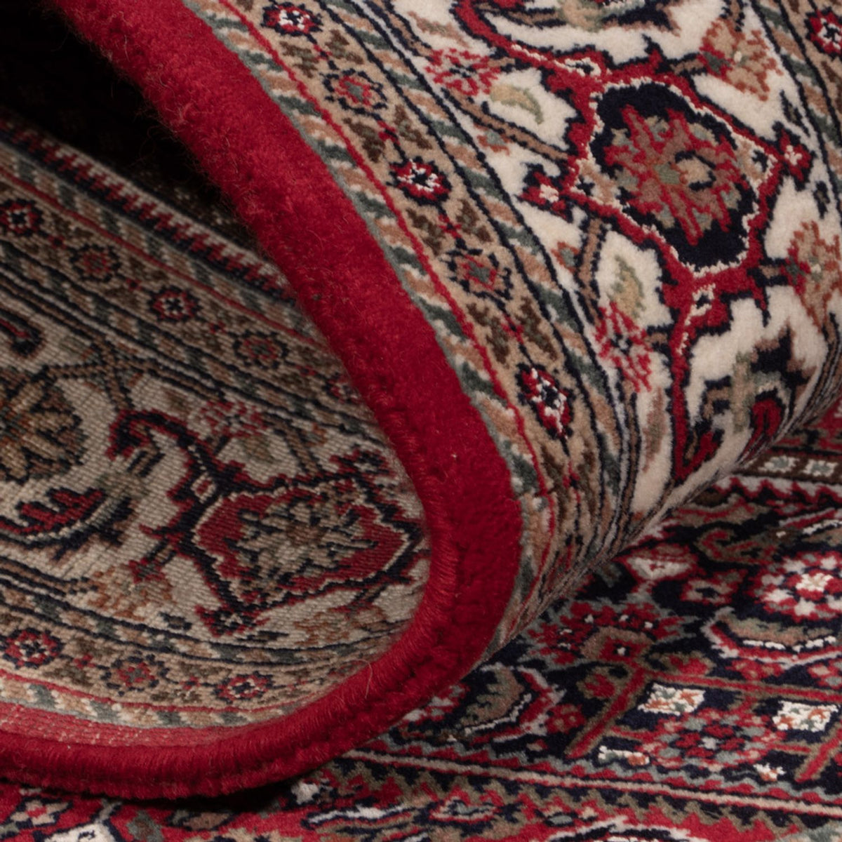 Tappeto orientale - Bidjar - Indo - 179 x 122 cm - beige scuro