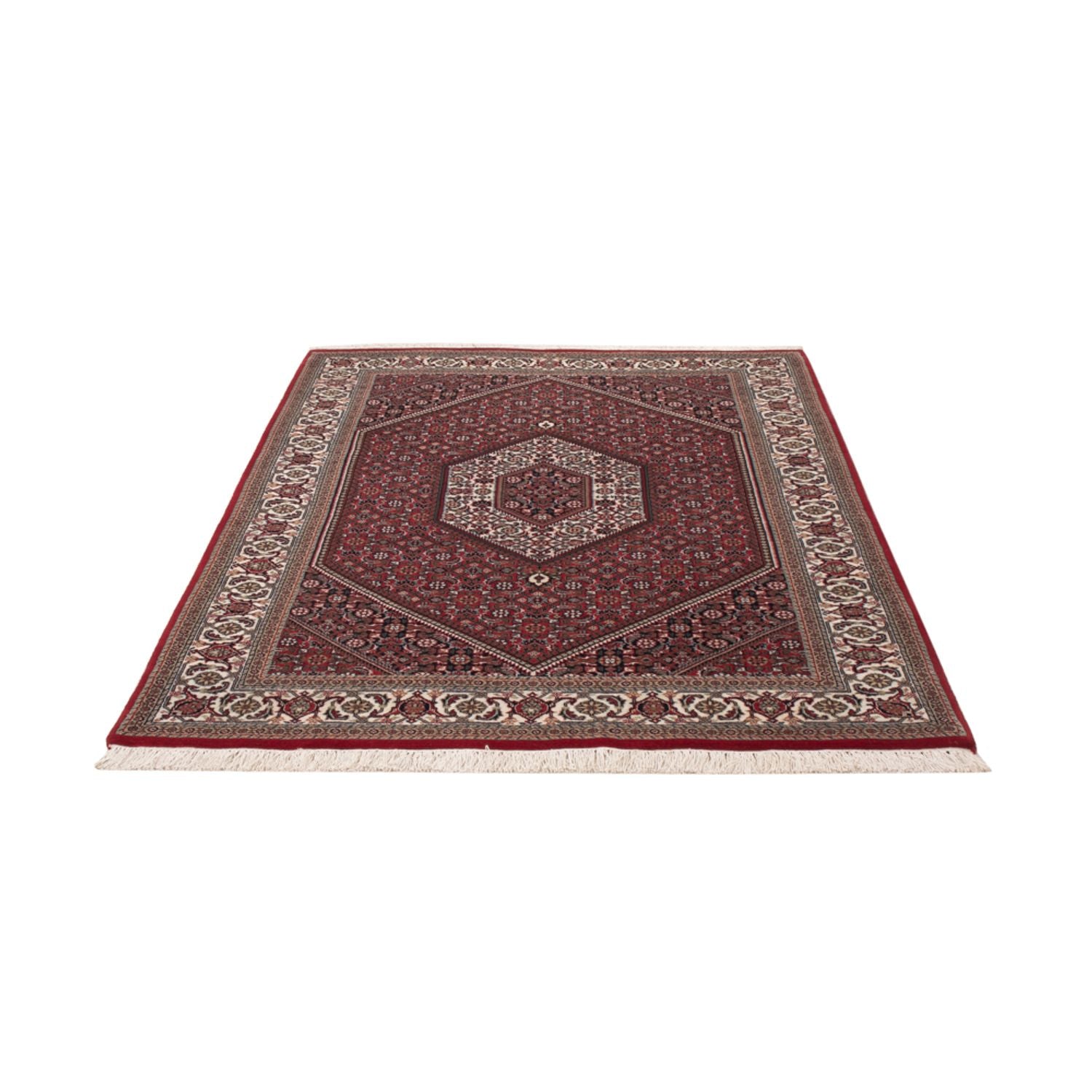 Tappeto orientale - Bidjar - Indo - 179 x 122 cm - beige scuro