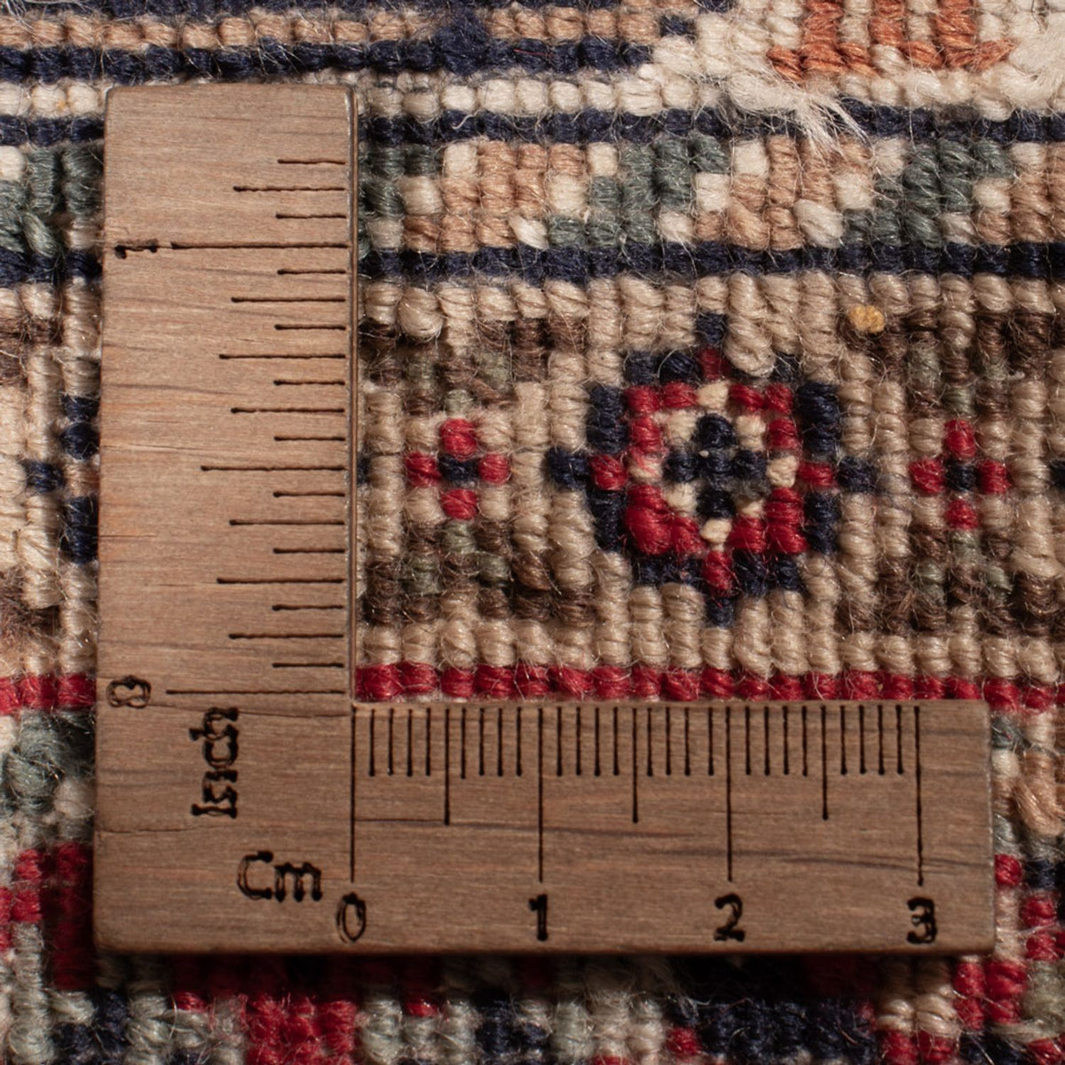 Tappeto orientale - Bidjar - Indo - 179 x 122 cm - beige scuro