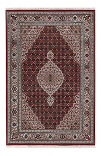 Tappeto orientale - Tabriz - 186 x 124 cm - beige scuro