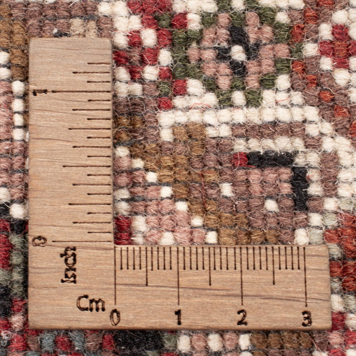 Tappeto orientale - Tabriz - 186 x 124 cm - beige scuro