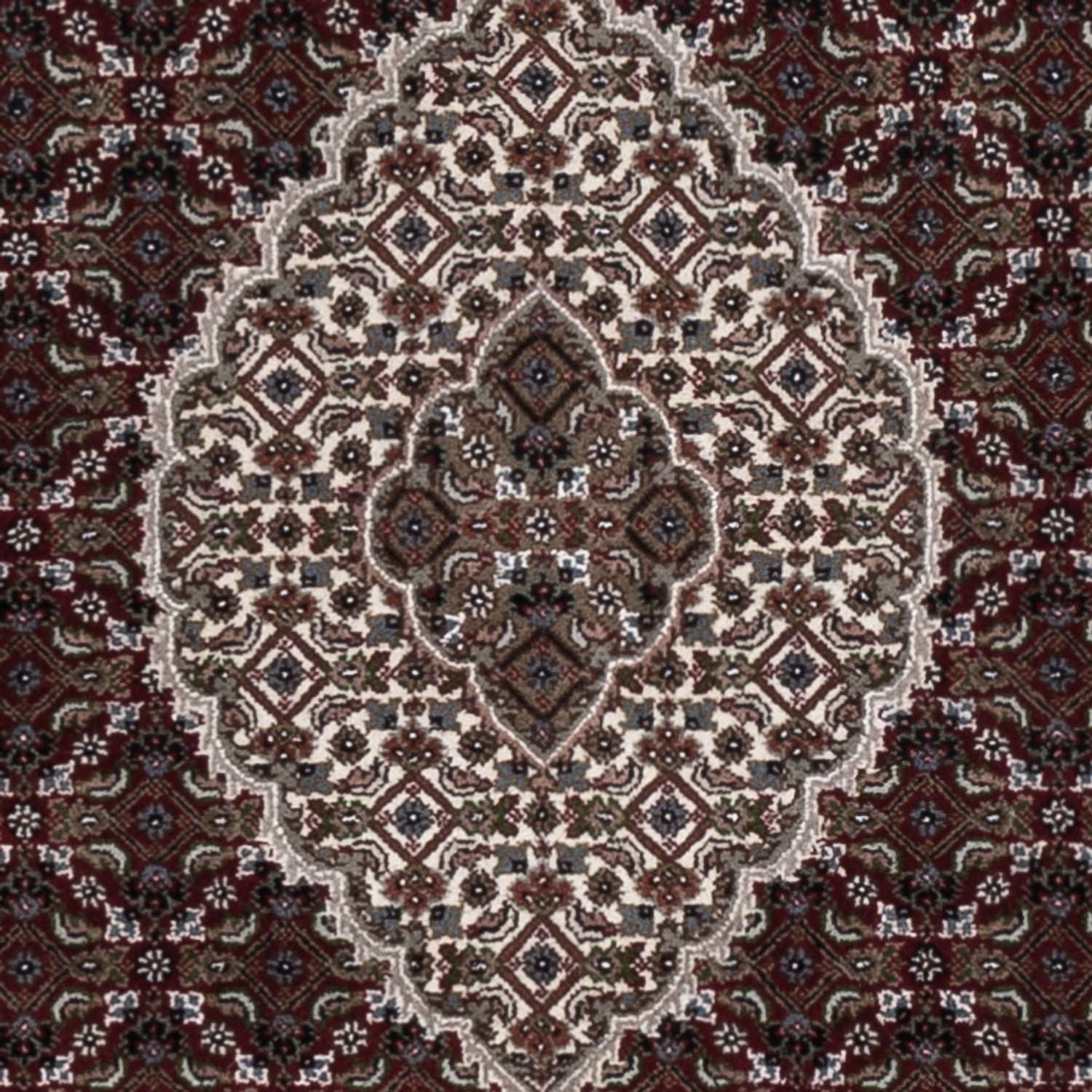 Tappeto orientale - Tabriz - 186 x 124 cm - beige scuro