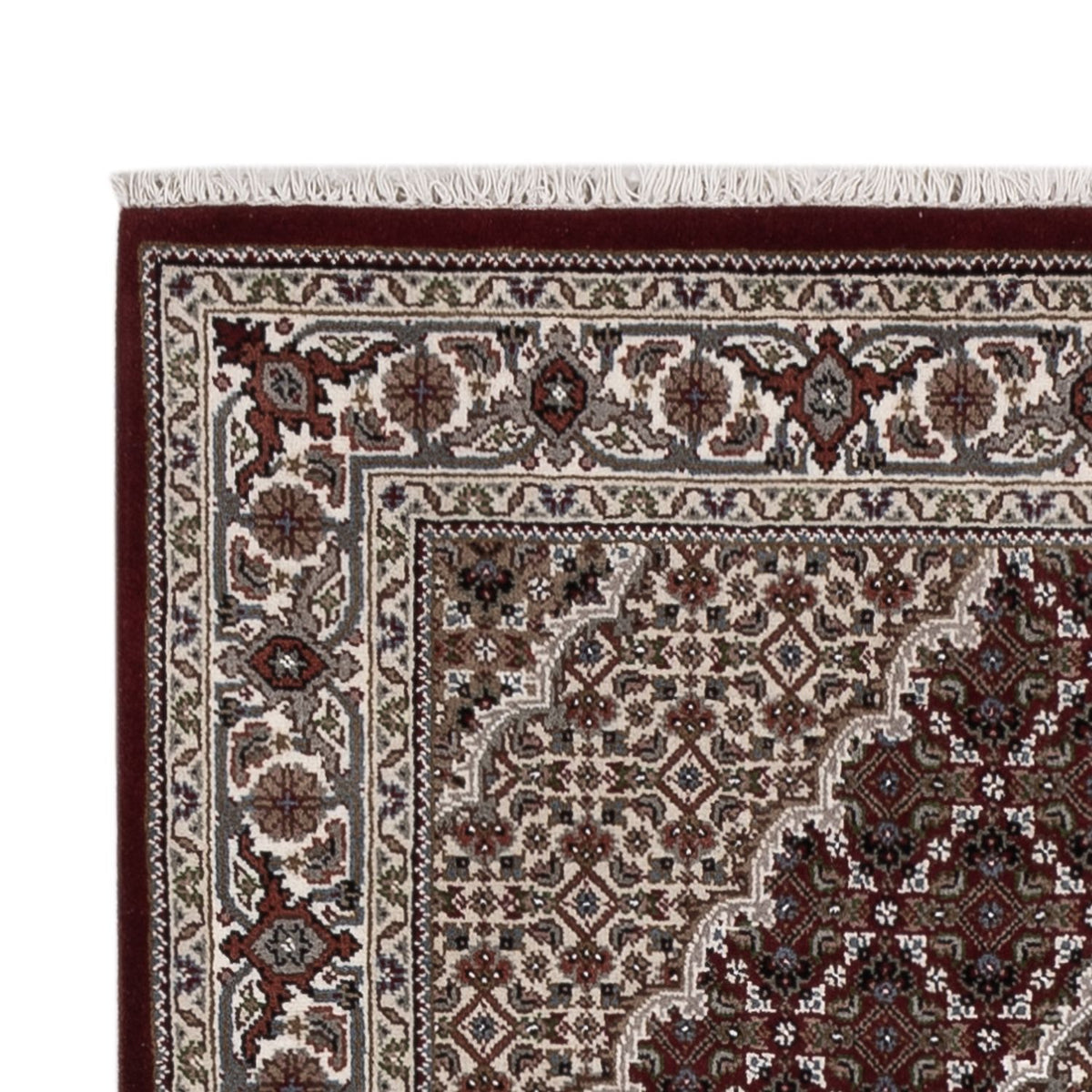 Tappeto orientale - Tabriz - 183 x 119 cm - beige scuro