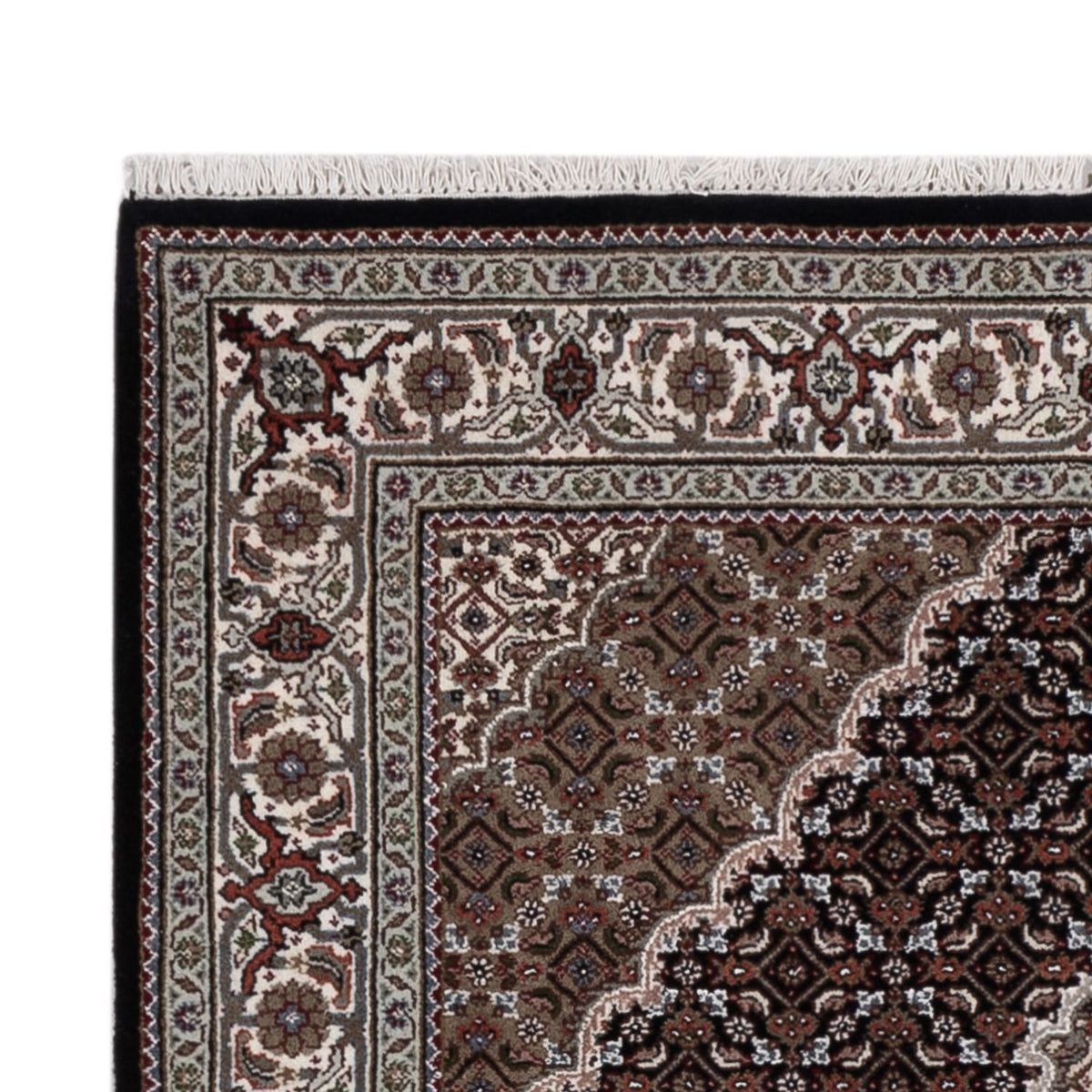 Tappeto orientale - Tabriz - 185 x 125 cm - beige scuro