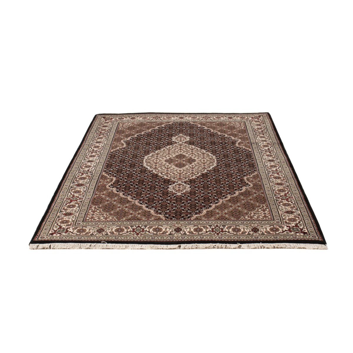 Tappeto orientale - Tabriz - 185 x 125 cm - beige scuro