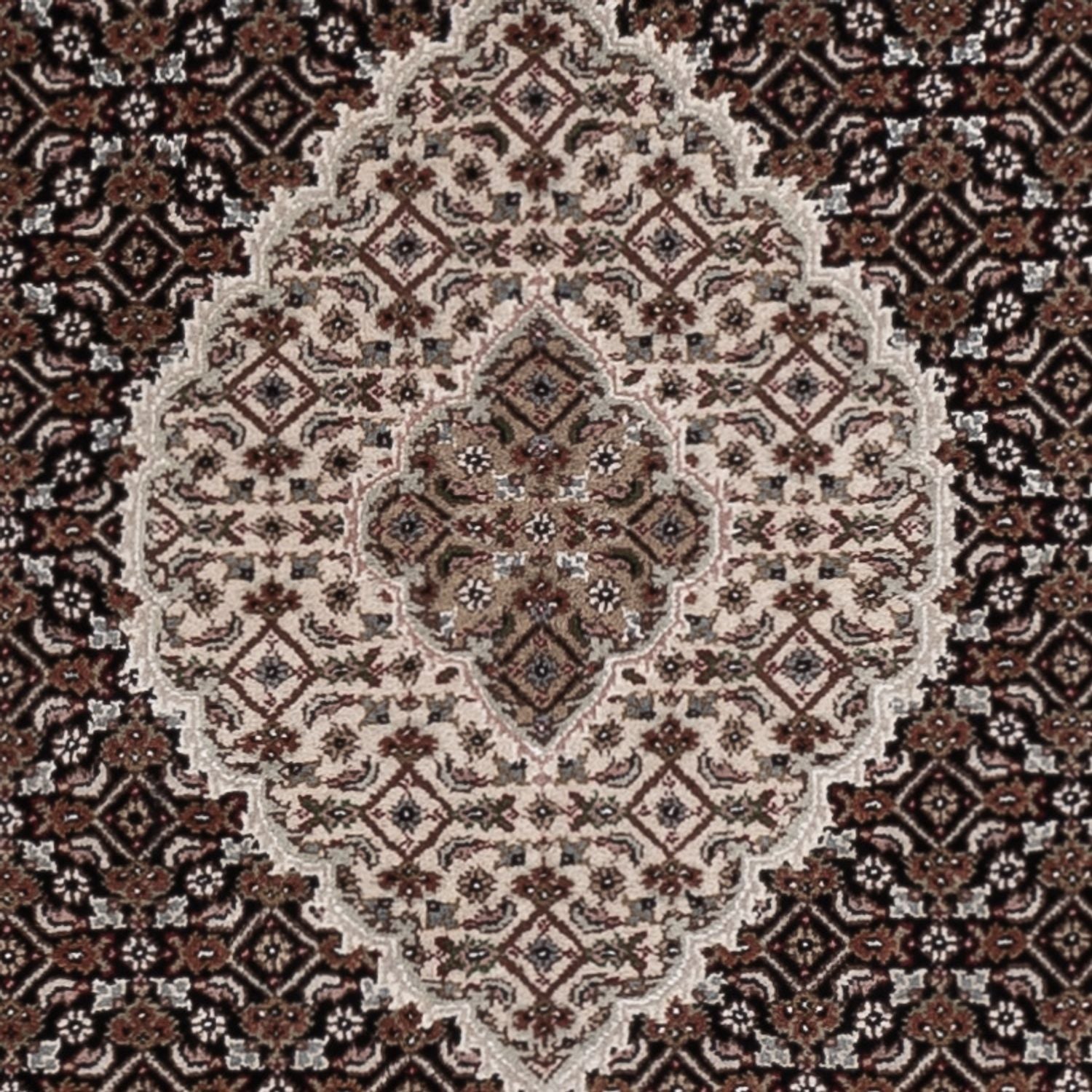 Tappeto orientale - Tabriz - 184 x 124 cm - beige scuro