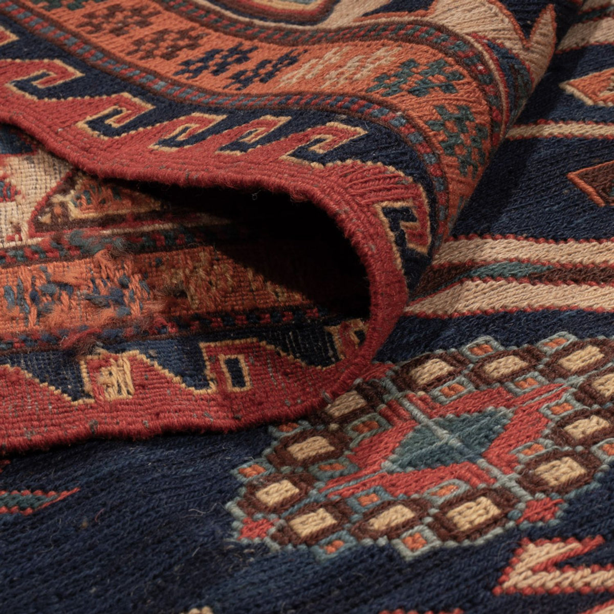 Tappeto Kelim - Orientale - Soumak - 299 x 214 cm - multicolore