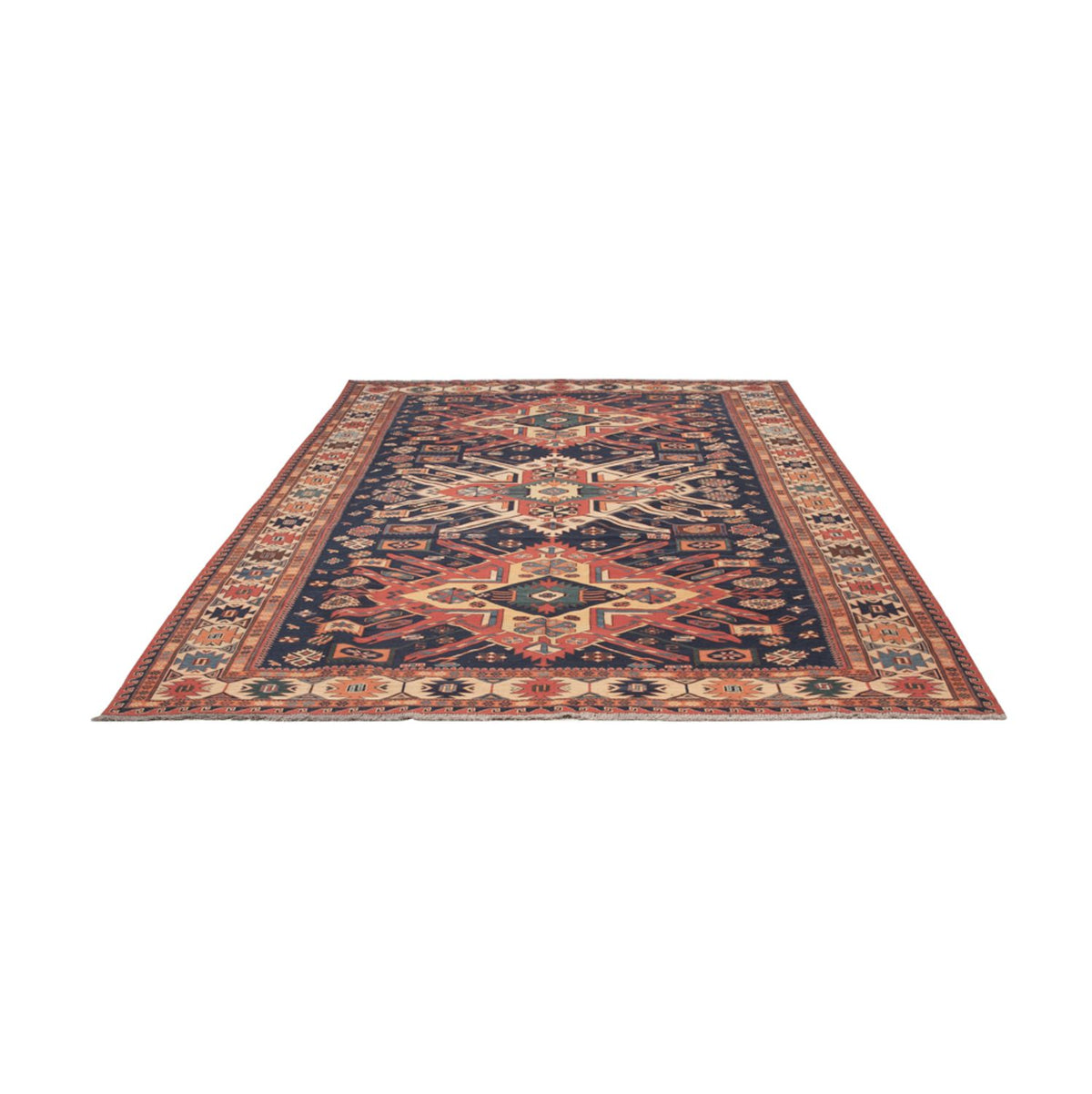Tappeto Kelim - Orientale - Soumak - 299 x 214 cm - multicolore