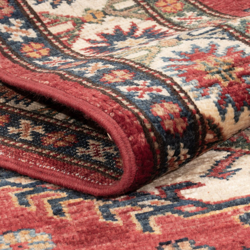 Tappeto corsia Tappeto Ziegler - Kazak - 245 x 77 cm - rosso